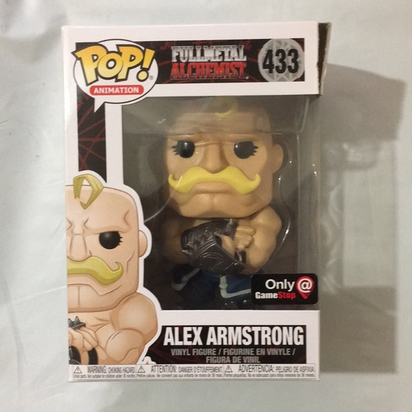 alex armstrong funko pop